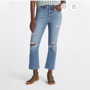 Studio Blue Emery High Rise Crop Bootleg Jeans
